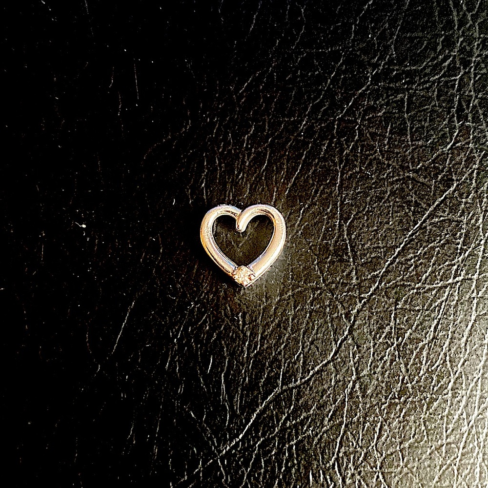 Spence Diamond Heart Shape Charm